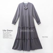 GAi-020 Lila Dress - Gamis Polos Ceruti Babydoll